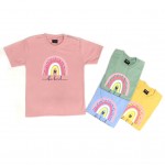 113057 Girl Short Sleeve T-Shirt New Design Size M  [10-12 Year]